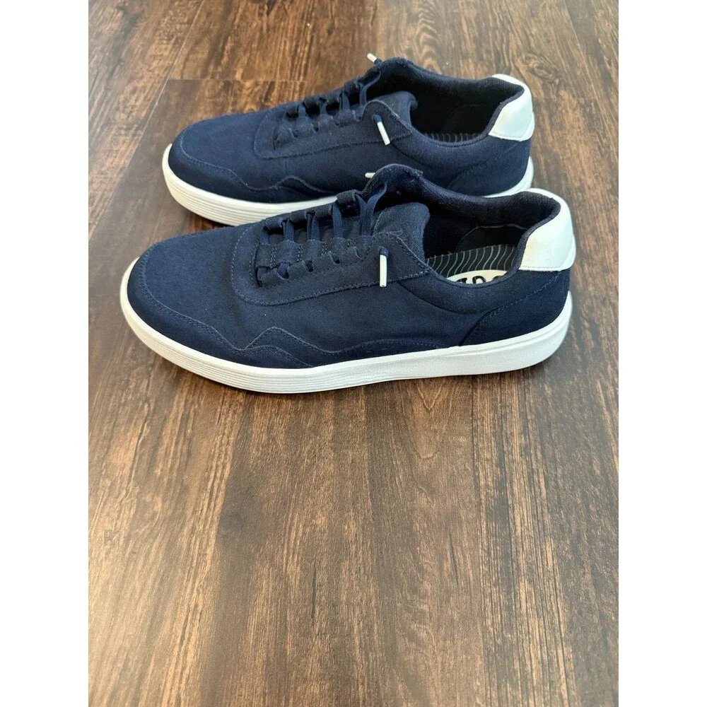 Hey Dude Men's Hudson M Suede Vintage Varsity Sneakers Shoes Men Sz 11 US 44 EU
